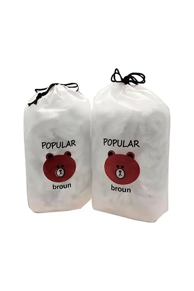 100 Adet Lastikli Tabak Bonesi