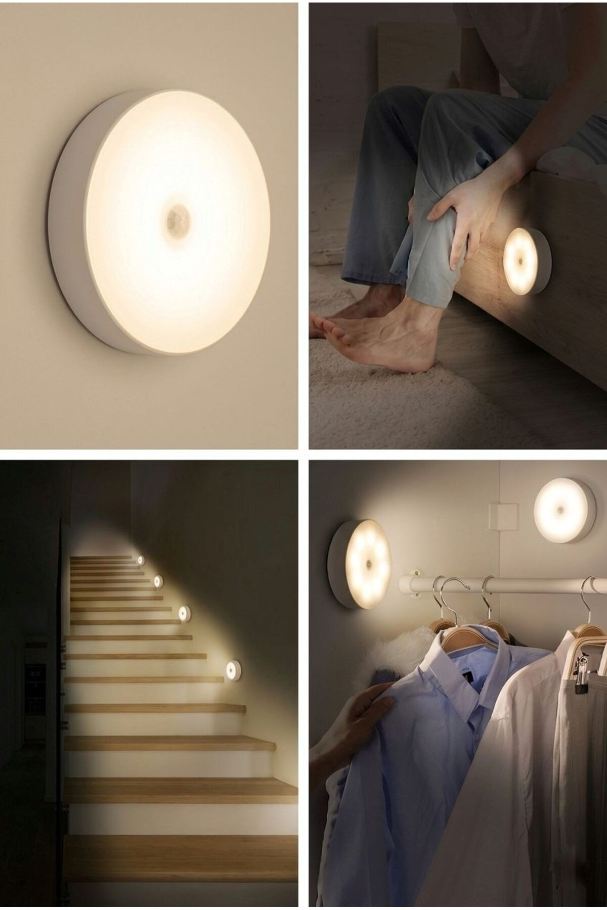 Hareket Sensörlü Led Gece Lambası