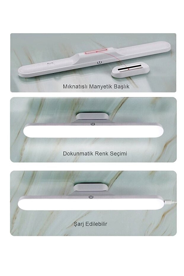 MIKNATISLI MARTI ŞARJLI LED IŞIK 30 cm 35