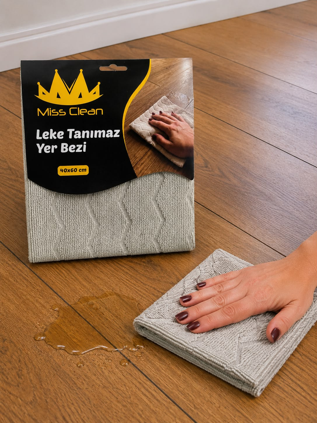 MİSSCLEAN LEKE TANIMAZ YER BEZİ 40*60 CM