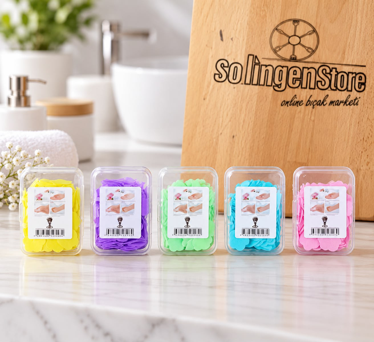 Parfümlü Kokulu Eriyen Sihirli Sabun 5Lİ ( Set )